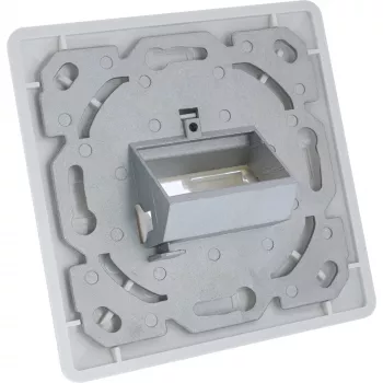 InLine zestaw ramek na 2x klucz RJ45 SNAP‑In, biały RAL9010