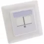 InLine Zestaw ramek dla 2x RJ45 Keystone SNAP-In 90°, biały RAL9010