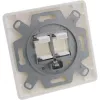 InLine Zestaw ramek dla 2x RJ45 Keystone SNAP-In 90°, biały RAL9010