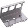 InLine 76203E metalowa zatrzaskowa szyna montażowa DIN Keystone, 3-portowa