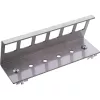 InLine 76203G metalowy uchwyt do montażu na szynie DIN na zatrzask dla modułów Keystone, 6-portowy