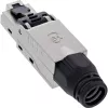 Wtyczka RJ45 InLine Kat.6A 500MHz, do samodzielnego montażu, ekranowana, z nakrętką