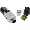 Wtyczka RJ45 InLine Kat.6A 500MHz, do samodzielnego montażu, ekranowana, z nakrętką