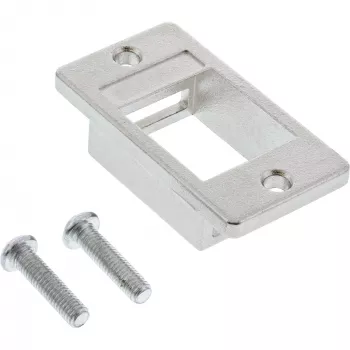 InLine Keystone SNAP-In uchwyt modułu, pojedynczy, metalowy, do płaskich powierzchni