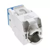 InLine Keystone RJ45 jack, ekranowany, Kat.6A, niebieski 8-pak