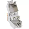 InLine Keystone RJ45 jack, shielded, Cat.6A, pomarańczowy 8-pack