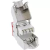 Keystone RJ45 InLine, ekranowany, kat.6A, czerwony 8 szt.