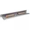 InLine Patch Panel Cat.6 16 Port 19 cali 1HE jasnoszary RAL7035
