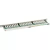 InLine Patch Panel Cat.6 24 Port 19 cali 0.5U jasnoszary RAL7035