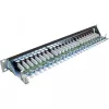 Panel krosowy InLine Kat.6 24 porty 19 inch 1U czarny RAL9005
