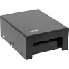 InLine Desktop Consolidation Point Box 4x Keystone RJ45, metal, czarny RAL9005