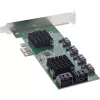 Karta interfejsu InLine, kontroler 8x SATA 6 Gb/s, PCIe 2.0 (PCI Express)