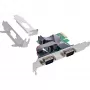 Karta interfejsu InLine 2x szeregowy 9-pin PCIe PCI-Express męski