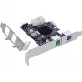 Karta interfejsu InLine 2x PS/2 USB nagłówek PCIe Męski 0,48 Gbit/s
