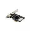 Karta interfejsu InLine 2x PS/2 USB nagłówek PCIe Męski 0,48 Gbit/s