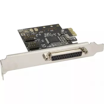 Karta interfejsu InLine 1 port równoległy 25-pin + 2 porty szeregowe 9-pin PCIe