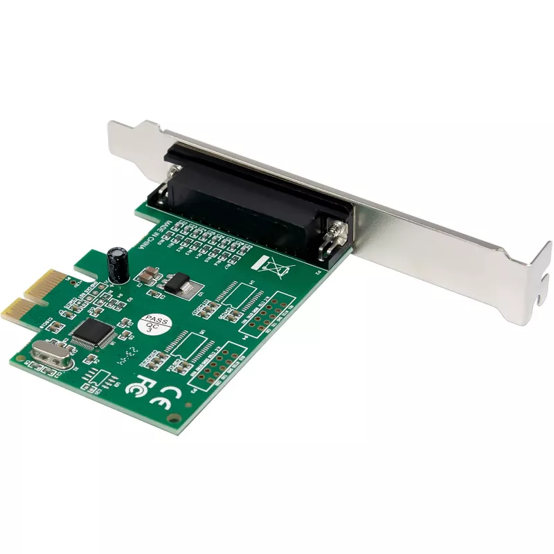 Wewnętrzny adapter równoległy InLine 76625E PCIe Męski WCH CH382L