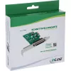 Wewnętrzny adapter równoległy InLine 76625E PCIe Męski WCH CH382L