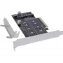 InLine 76660N Wewnętrzna karta interfejsu M.2 PCIe Męski 64 Gbit/s