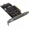 InLine 76660N Wewnętrzna karta interfejsu M.2 PCIe Męski 64 Gbit/s