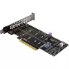 InLine 76660N Wewnętrzna karta interfejsu M.2 PCIe Męski 64 Gbit/s
