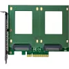 InLine 76660P Wewnętrzny adapter U.2 PCIe Męski 4 Gbit/s 3.3 V