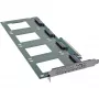 InLine 76660R Wewnętrzna karta interfejsu U.2 PCIe Męska 4 Gbit/s
