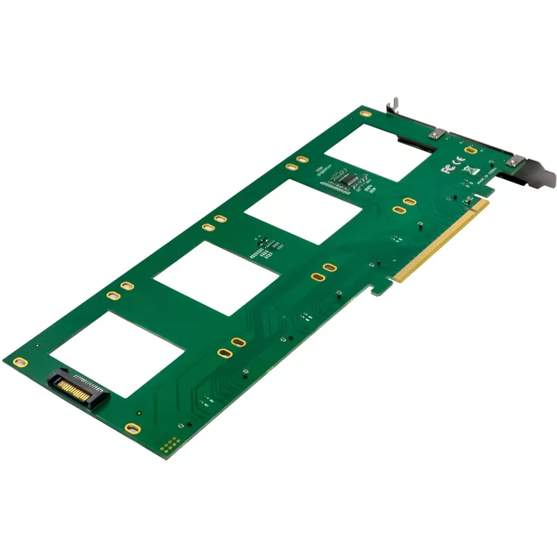 InLine 76660R Wewnętrzna karta interfejsu U.2 PCIe Męska 4 Gbit/s