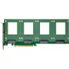 InLine 76660R Wewnętrzna karta interfejsu U.2 PCIe Męska 4 Gbit/s