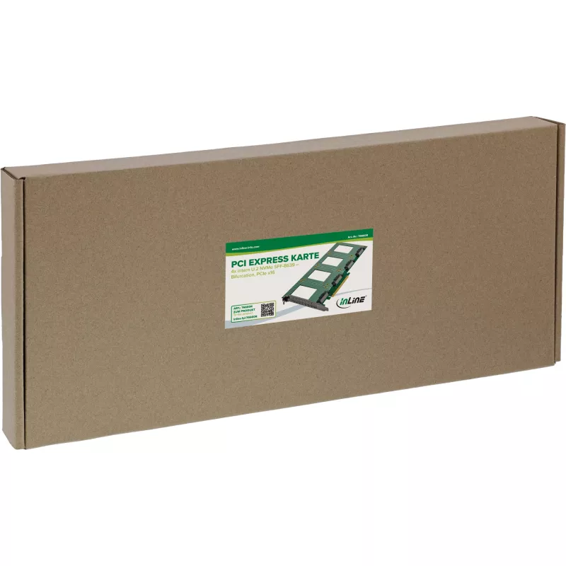 InLine 76660R Wewnętrzna karta interfejsu U.2 PCIe Męska 4 Gbit/s