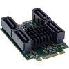InLine 76660U Wewnętrzna karta interfejsu SATA M.2 na SATA 6 Gbit/s