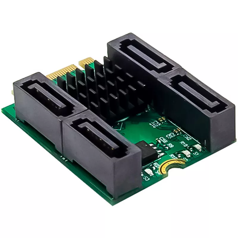InLine 76660U Wewnętrzna karta interfejsu SATA M.2 na SATA 6 Gbit/s