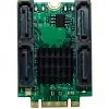 InLine 76660U Wewnętrzna karta interfejsu SATA M.2 na SATA 6 Gbit/s
