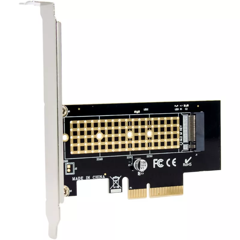 InLine 76660V Wewnętrzna karta interfejsu M.2 PCIe 4 Gbit/s