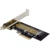 InLine 76660V Wewnętrzna karta interfejsu M.2 PCIe 4 Gbit/s