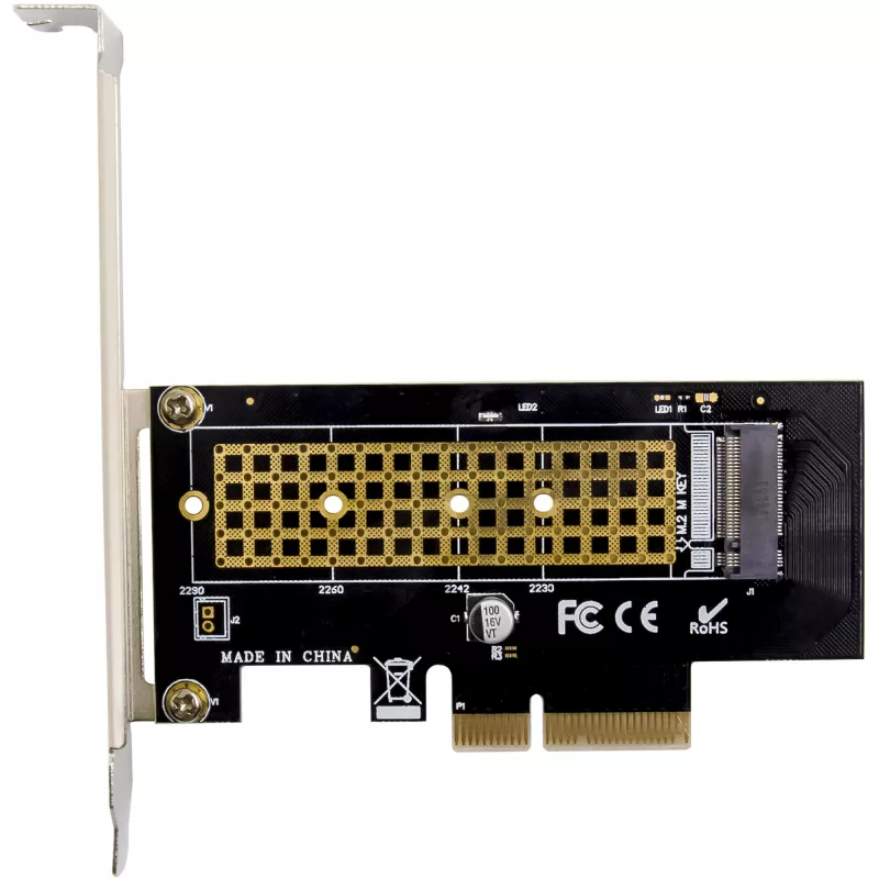 InLine 76660V Wewnętrzna karta interfejsu M.2 PCIe 4 Gbit/s