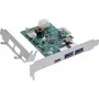 InLine 76661M karty interfejsów/adapter wewnętrzny USB 3.2 Gen 1 (3.1 Gen 1), USB Type-C