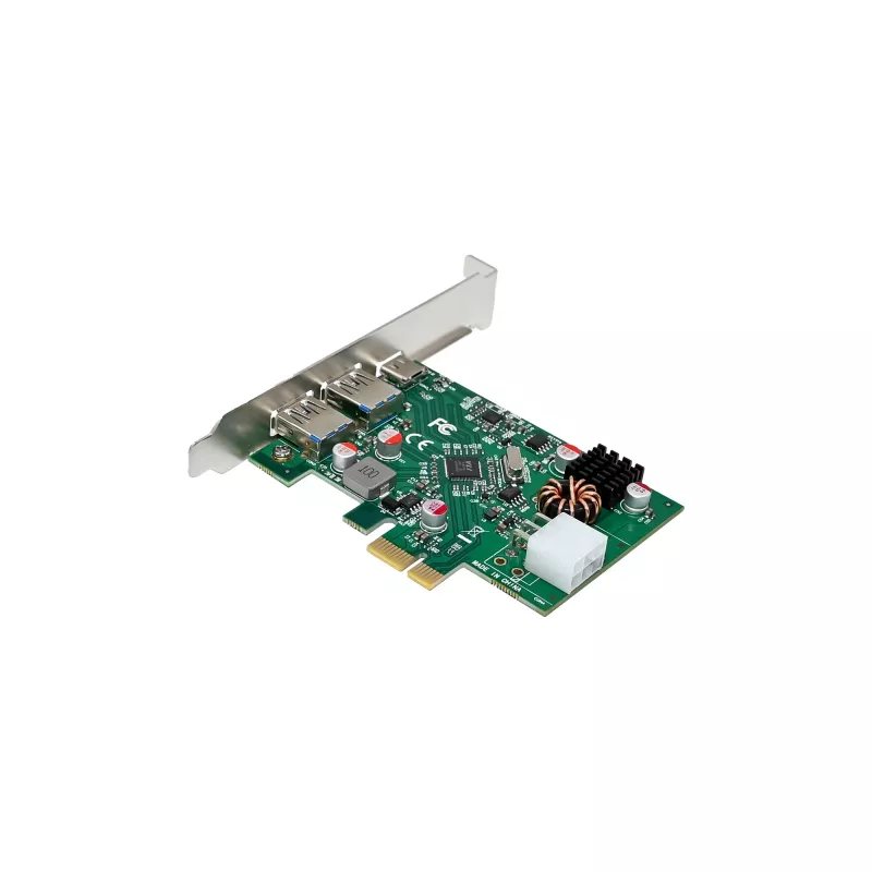 InLine 76661M karty interfejsów/adapter wewnętrzny USB 3.2 Gen 1 (3.1 Gen 1), USB Type-C