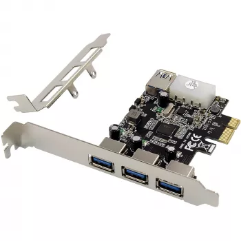 InLine 76662D karty interfejsowe/adaptery Wewnętrzny Molex 4-pin, USB 3.2 Gen 1 (3.1 Gen 1)