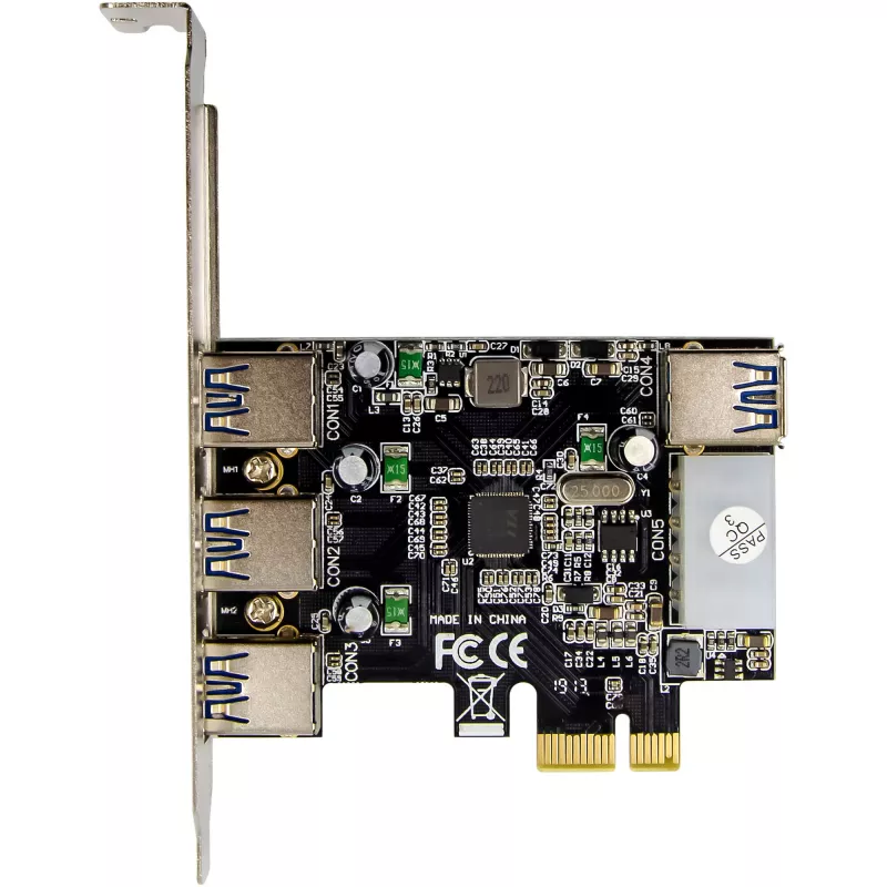 InLine 76662D karty interfejsowe/adaptery Wewnętrzny Molex 4-pin, USB 3.2 Gen 1 (3.1 Gen 1)