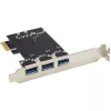 InLine 76662D karty interfejsowe/adaptery Wewnętrzny Molex 4-pin, USB 3.2 Gen 1 (3.1 Gen 1)