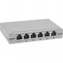 InLine Patch panel Cat.6A 0.5U 6-port, table/wall/rail, szary with dust prot.