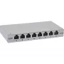 InLine Patch panel Cat.6A 0.5U 8-port, stół/ściana/szyna, szary, ochrona przed kurzem