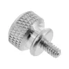 InLine śruby radełkowane do obudów, aluminium, srebrne, opak. 10 szt.