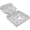 InLine FTTH pusta puszka zakończeniowa dla maks. 4x LC duplex / 4x SC simplex, biała