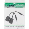 InLine 3.5mm Audio over LAN / Ethernet / RJ45 kabel max. 50m kompletny zestaw