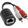 Zestaw InLine RCA Audio przez LAN / Ethernet / RJ45 maks. 50m – kompletny zestaw