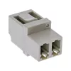 Adapter światłowodowy InLine duplex LC/LC żeński MultiMode z ceramiczną tuleją