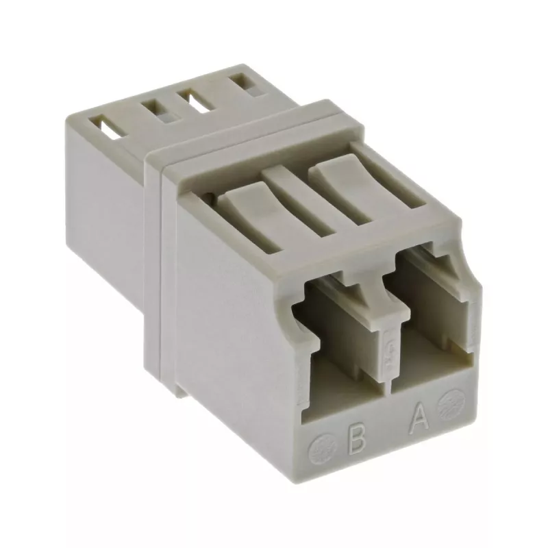 Adapter światłowodowy InLine duplex LC/LC żeński MultiMode z ceramiczną tuleją