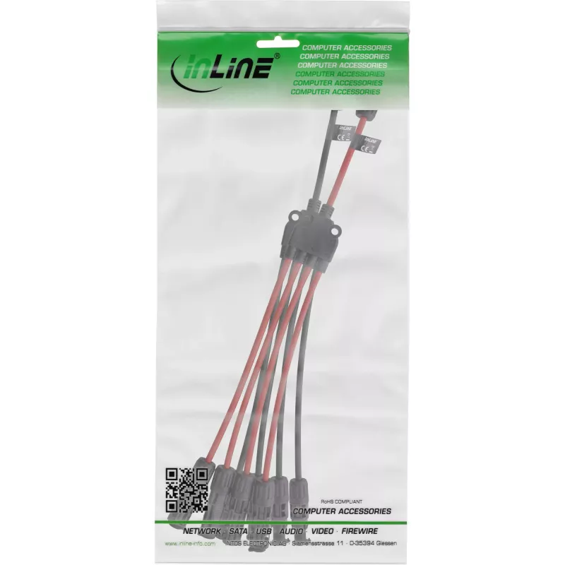 Zestaw kabli niskiego/średniego/wysokiego napięcia InLine 95040